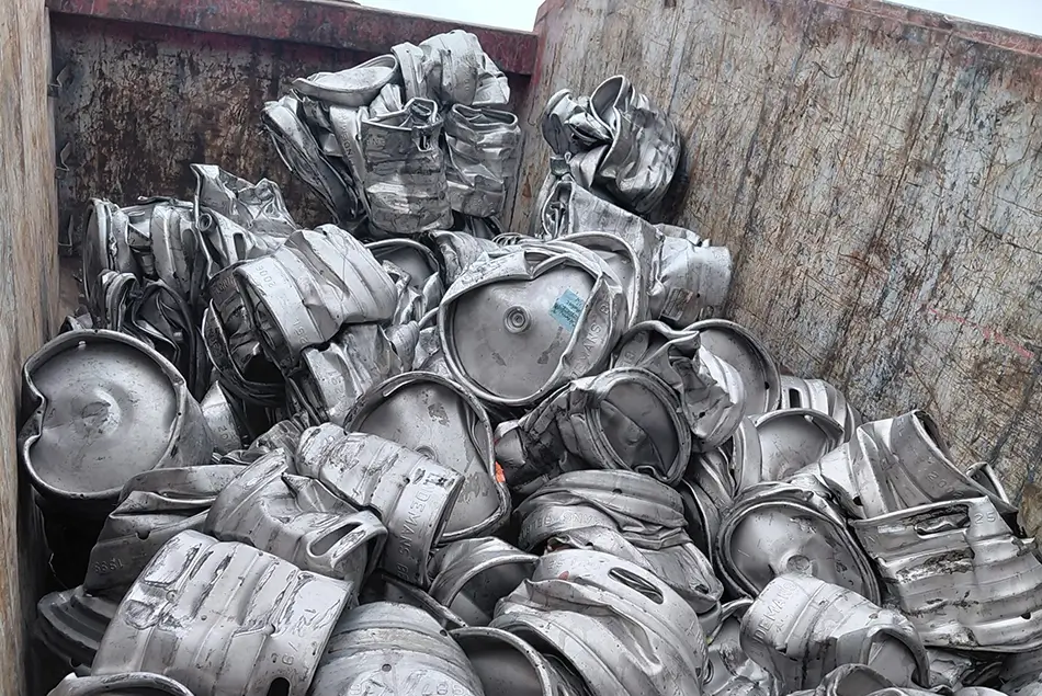 Oud aluminium prijs